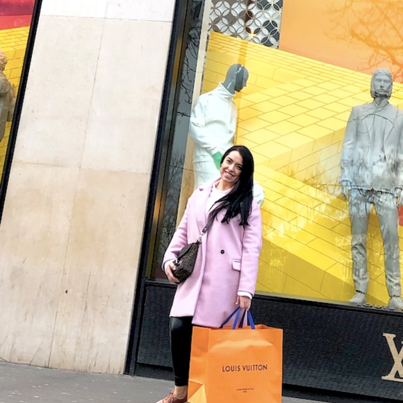 leith oversize double breasted coat